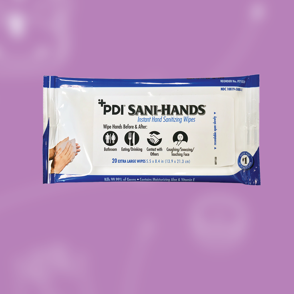 Hand Sanitizing Wipes (Sani-Hands)